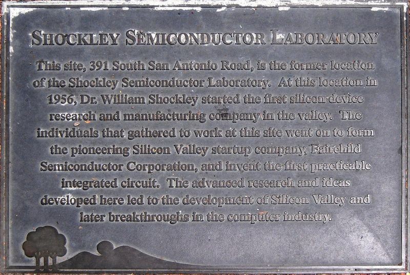 Beckman Shockley And The 60th Anniversary Of The Birth Of Silicon Valley Chm
