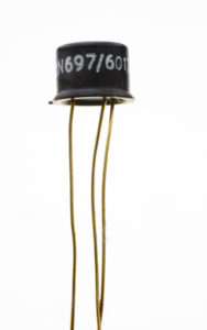 Silicon mesa transistor