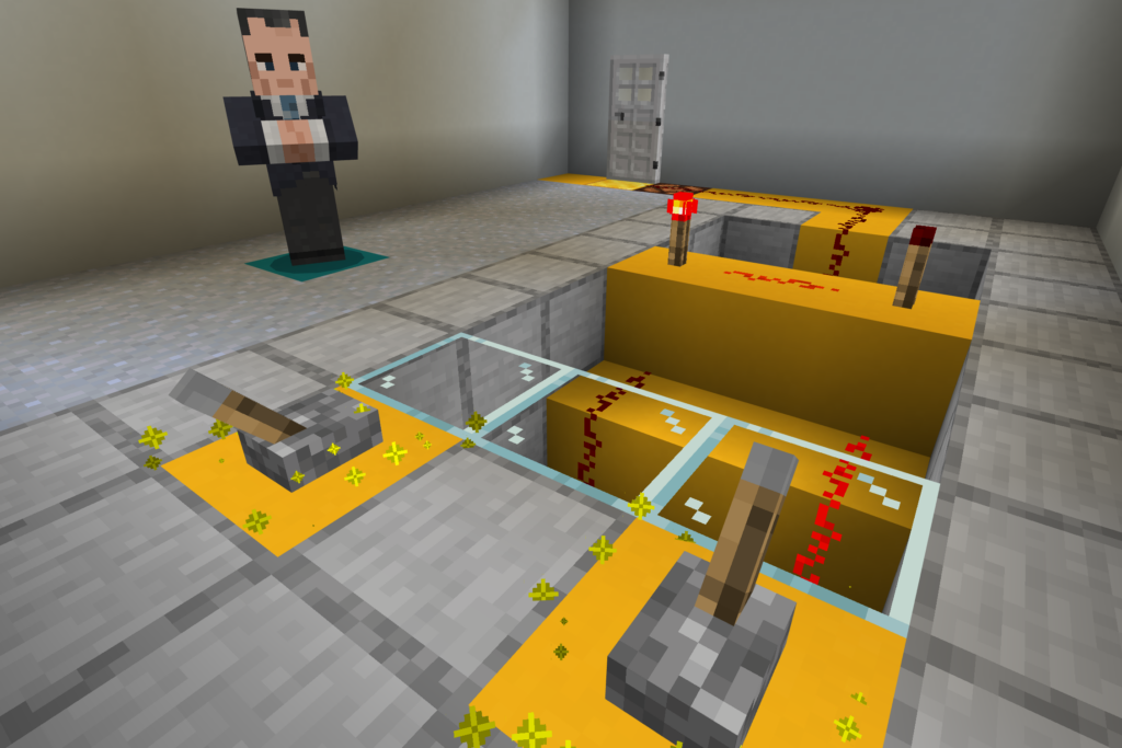 Minecraft Claude Shannon and relays CHM